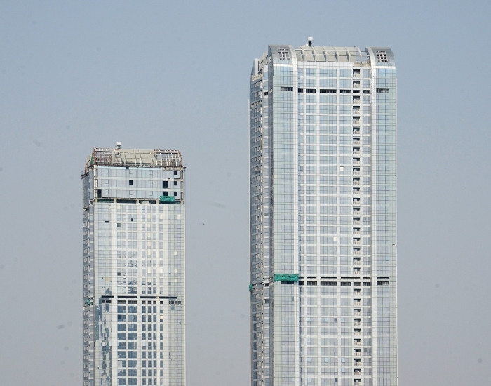 Futuristic Glass Facades